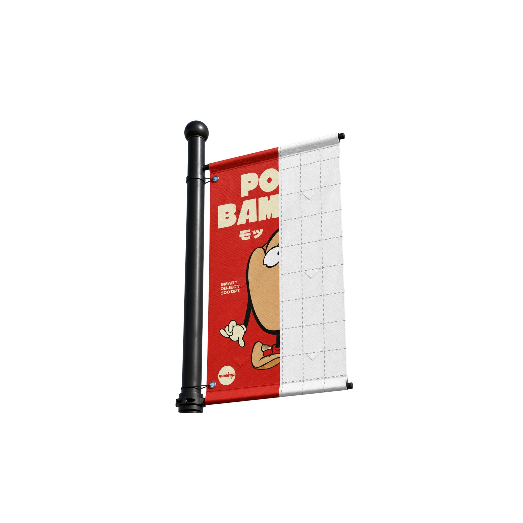 Pole Banner + Design